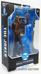 NEW DC GAMING THE JOKER INFECTED 7″ FIGURE BATMAN: ARKHAM CITY DC MULTIVERSE TMP