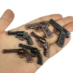 6PC Unique Castle Pistol Revolver Gun Soldier Warrior 1:6 Scale Action Figure