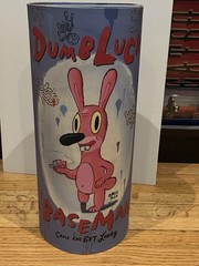 Gary Baseman 10″ White Dumb Luck Rabbit LE #98/100 • RARE