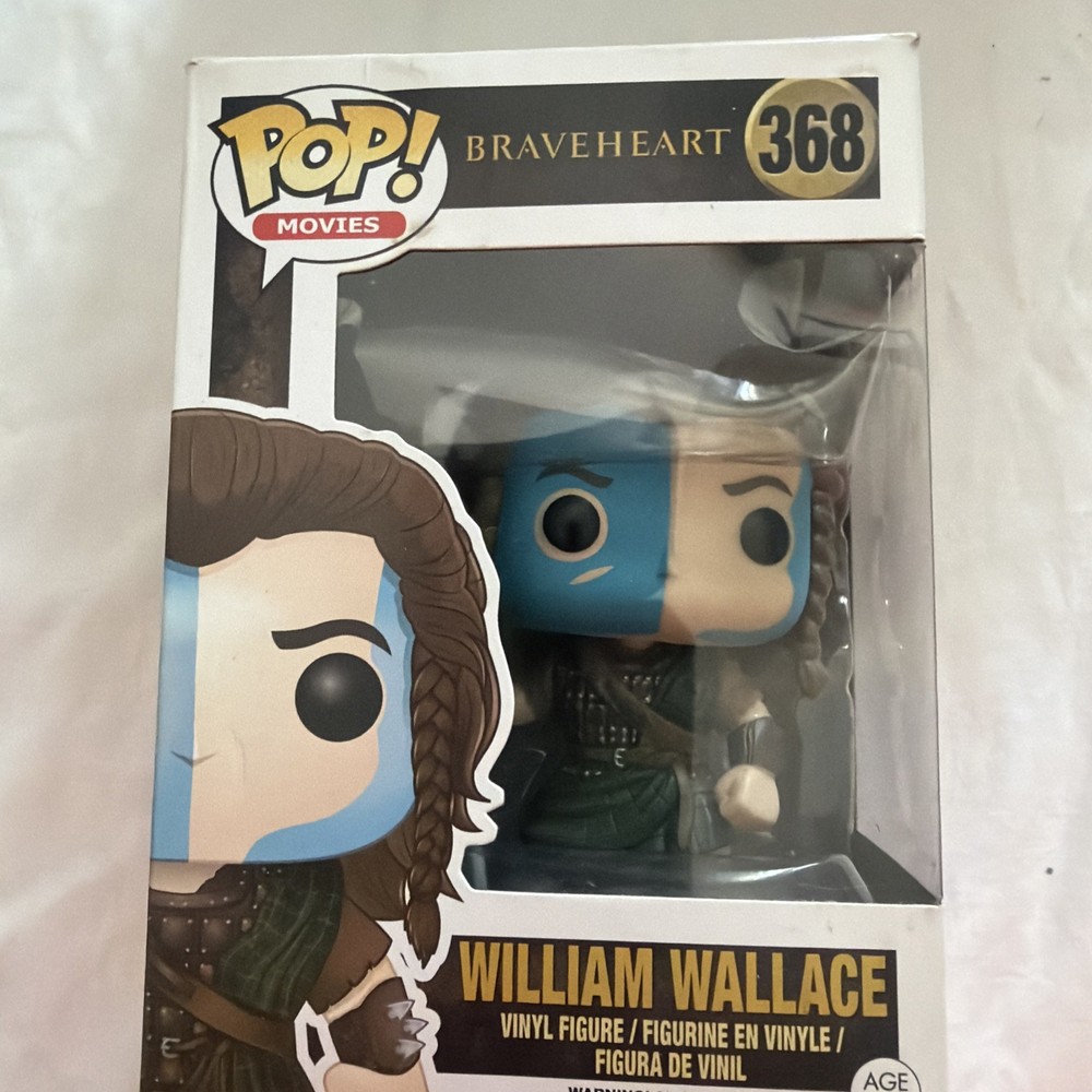 Funko Pop! Movies Vinyl Figure – Braveheart – William Wallace #368 Vaulted