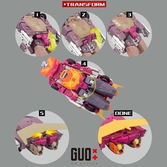 GO BETTER 3D DIY Filler Upgrade Kit For SS86 Hot Rod/40th/SG Rodimus Accessories