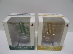 Square Enix Sabotender Final Fantasy Remake Bright Arts Gold Green 2 Pack