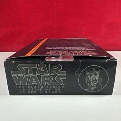 Star Wars Black Series 6” #02 Darth Maul TRI-LOGO Complete w/Custom Cape & Stand