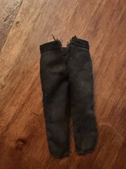 Mezco One:12 Red Hood – Black Tactical Pants 1/12 Scale (split Seam On Back)
