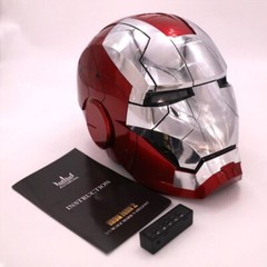 USA Stock! AUTOKING Iron Man MARK 5 Helmet Wearable Voice-Control 1:1 Cos Mask