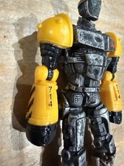 2011 Real Steel Jakks Pacific Atom 7.5 Punching Action Figure Loose Clean Rare