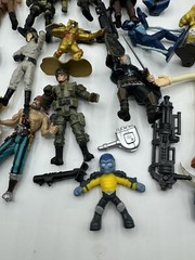 Vintage Lot Of Misc 1990s And 2000s Figures And Parts