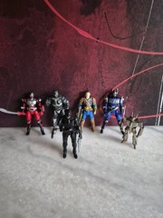 Exclusive!! Lot of six Video Games 3.75in action figures loose pre-owned
