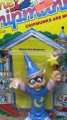 Vtg Original 1984 Ideal SIMON THE MAGICIAN The Chipmunks 48112 Sealed MOC