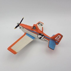 Disney Planes Racing Dusty Crophopper #7 Deluxe Diecast 1:55 FC