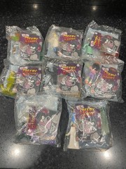 2002 The Simpsons Creepy Classics Burger King Kids Meal Set of 8 New Sealed