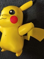 Pokemon Train and Play Deluxe Pikachu 4.5″ Interactive Figure – Tested & Works