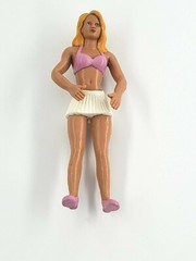 VINTAGE Sunny Tammy Lynn WWF WWE 1996 Bend-Ems Action Figure Just Toys