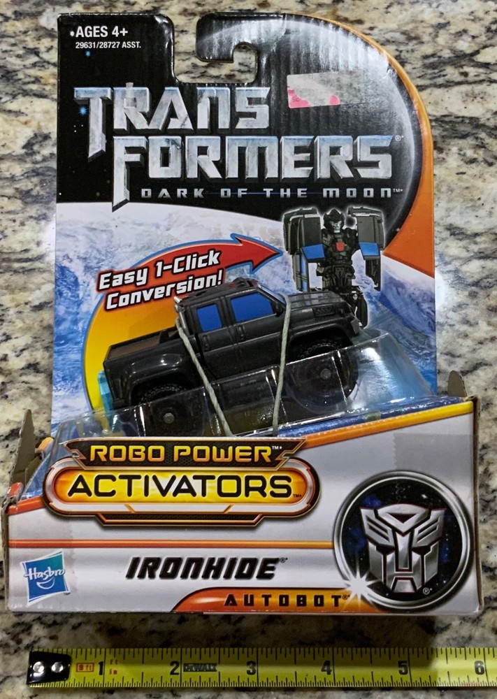 Ironhide Transformers Dark Of The Moon Robo Power Activators 2010 Hasbro New