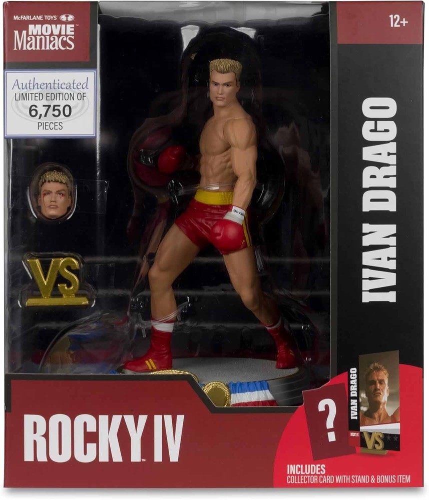 Movie Maniacs Rocky IV 6 Inch Static Figure Wave 3 – Ivan Drago