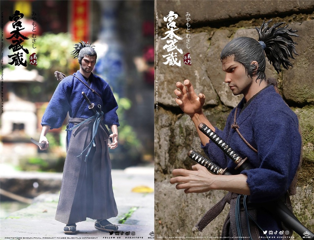 ZGJKTOYS L-001 Miyamoto Musashi 1/6 Action Figure In Stock