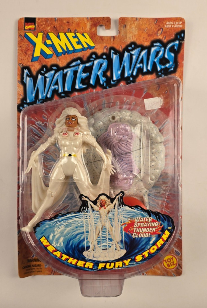Toy Biz Marvel X-Men Water Wars Weather Fury Storm Action Figure 5 Inches
