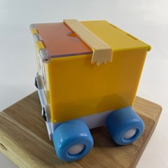 Happy Friendz LLC, Bonkers Toy CO Lankybox Series 4 BOXY Pullback & Go Car