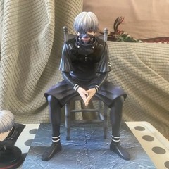 Tokyo Ghoul Kaneki Ken Sitting Figure PVC Anime Statue Collectible