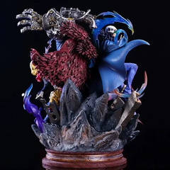 One Piece Onigashima Action Figures – Luffy, Kid & Law Collectible Set