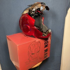 Iron Man Helmet Autoking MK5 1/1 Voice-controlled Transform Mask Cosplay Prop