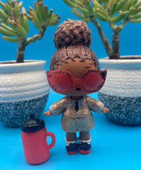 Lol Surprise Tots B-Ball Baby Ultra Rare Instagold & sparkle Boss Queen dolls