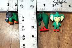 Tralalero Tralala Action Figure Party Green Elephant Lot of 9 Brainrot