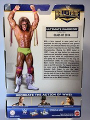 WWE Elite Ultimate Warrior Hall Of Fame Class Of 2014 Target Figure SHIPS FREE