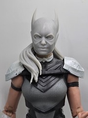 3d Print BAT VIGILANTE GIRL LARGE HEAD 1:10 7″ DIAMOND SELECT DC MULTIVERSE