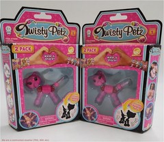 2 PACK Twisty Petz 2pk Pinkypop Cheetah