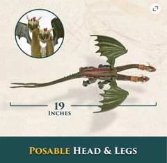 How to Train Your Dragon Hideous Zippleback Ruffnut & Tuffnut Premium Figure Set