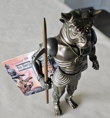 X-Plus Ray Harryhausen Film Library #5 Minoton Figure 8″ W/Tag BROKEN staff