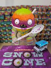 Abominable Snow Cone: 5 points Fest Orange Flavor by Jason Limon x Martian Toys