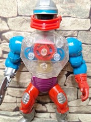 Masters Of The Universe Vintage Motu Roboto Silver Boot Variant Complete