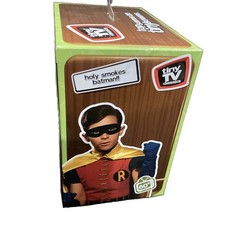 Batman “Tiny TV Classics” Real Working TV And Remote Top Scenes Classic Batman