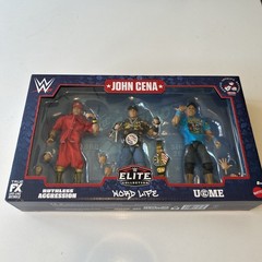 WWE Elite Collection John Cena Word Life 3 Figure Set NIB Mattel