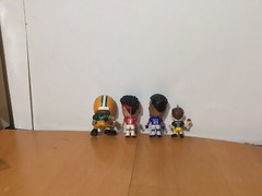 Smols NFL Superstars Figures Kyler Murray, Saquon Barkley Aaron Rodgers