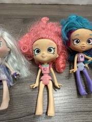 Shopkins 5” Doll Lot Of 3 Multicolored And Styles