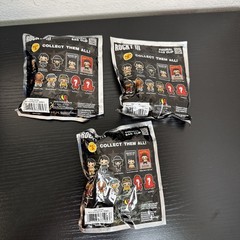 3D Figural Bag Clip Rocky Series 3 Pack [1 RANDOM Figure Each.