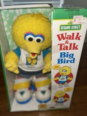 Vintage 1997 Sesame Street Walk And Talk Big Bird New In Box