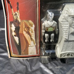 Vintage 1977 Mego Micronauts Gray Pharoid Mint On Card MOC NOS Fantastic Rare