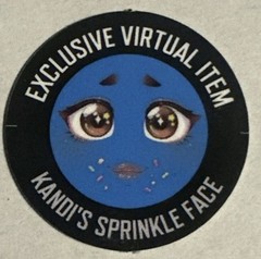 KANDI’S SPRINKLE FACE CODE SERIES 3 ROBLOX STAR SORORITY ICE CREAM Sent Fast!