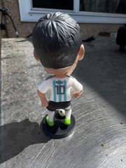 DIY Argentina number 10 Messi bobblehead figure 5″