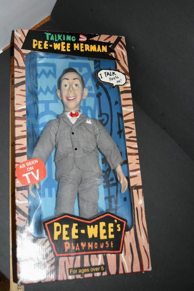 Pee-Wee Herman Playhouse 18″ Talking Doll, Herman World Inc. 2000