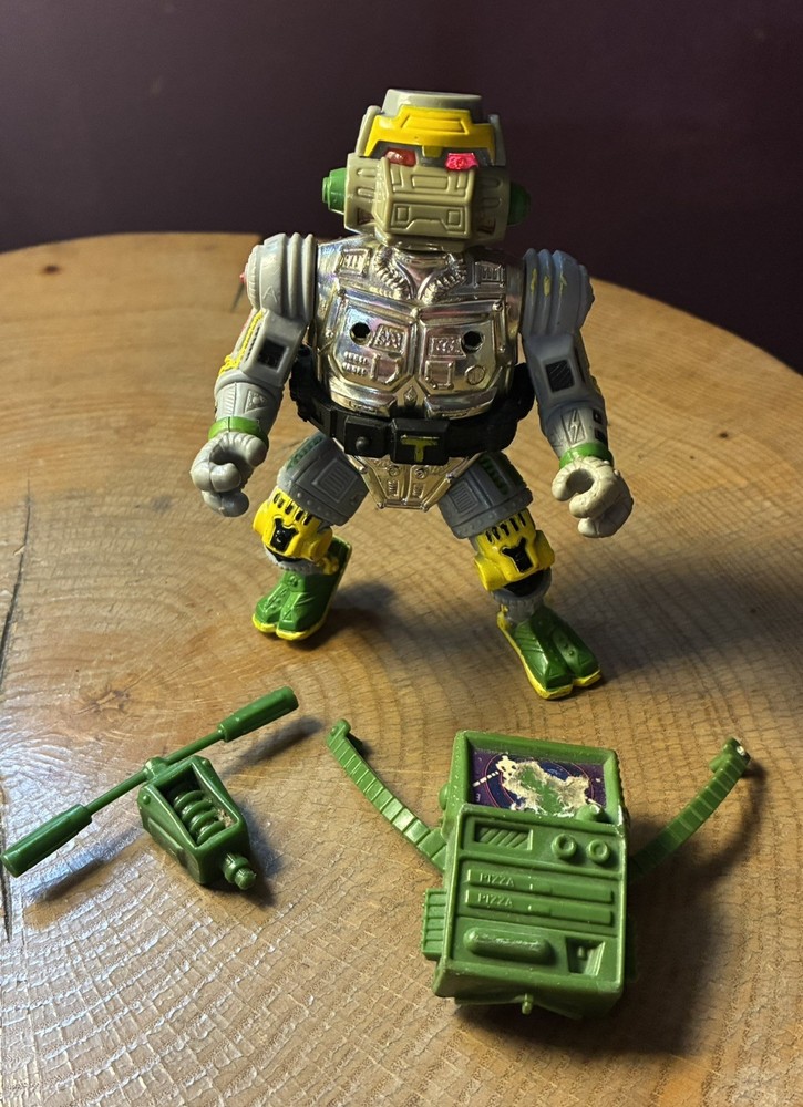 1989 Teenage Mutant Ninja Turtles TMNT: Metalhead – Near Complete!