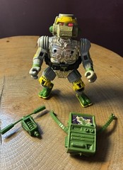 1989 Teenage Mutant Ninja Turtles TMNT: Metalhead – Near Complete!