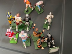 electric football custom figures and quarterbacks