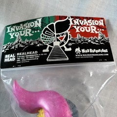 Rare Real head X Mad Barbarians MAD HEAD BARBARIMAN SDCC.ver Sofubi 6.7in
