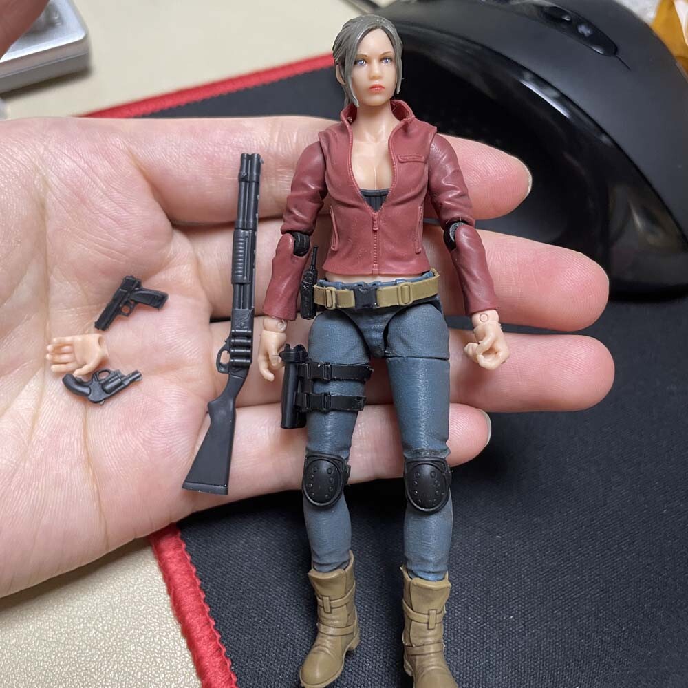 Pre-sale Painted Set Premium Collectible 1/18 3.75″ Female Action Figure Toy