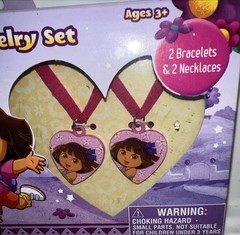 DORA THE EXPLORER BEST FRIENDS JEWELRY SET FOR GIRLS AGES 3+ NEW & RARE